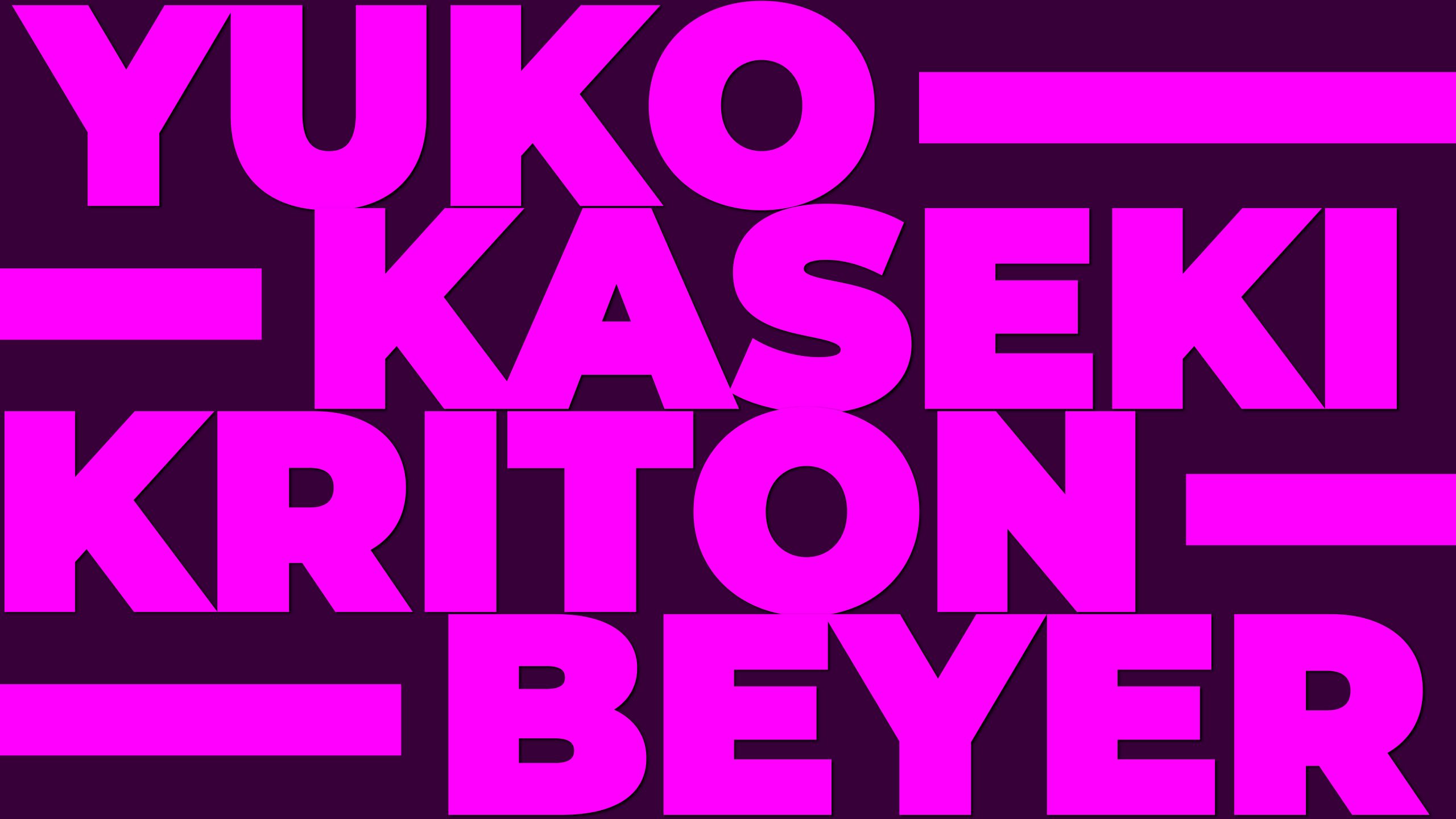 Kriton Beyer - daxophone, string installation Yuko Kaseki - butoh dance
