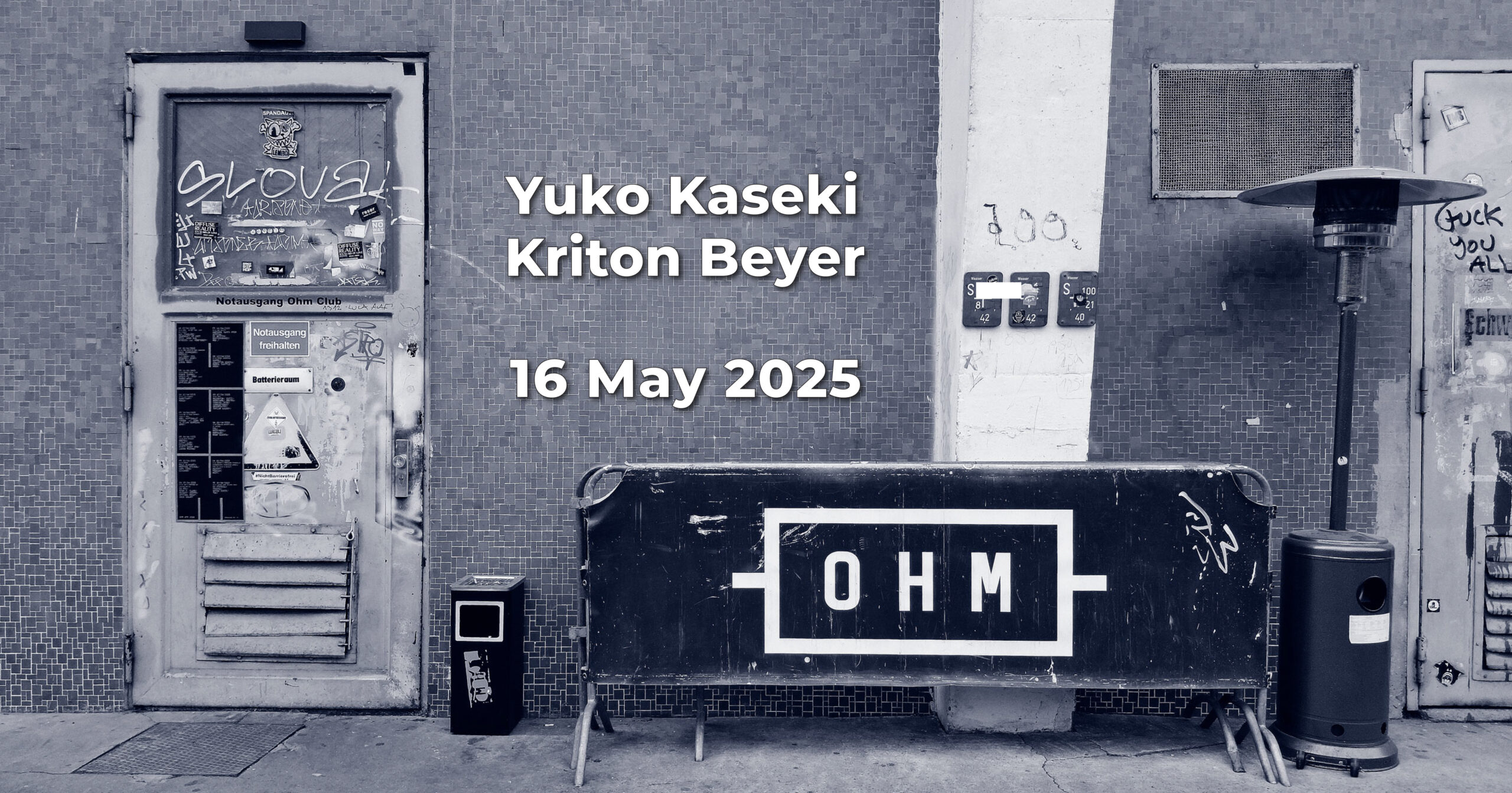 Yuko Kaseki, Kriton Beyer at OHM, Berlin